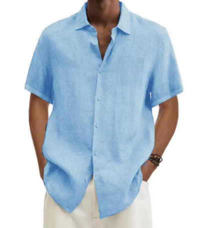 Natural Linen Summer Shirt