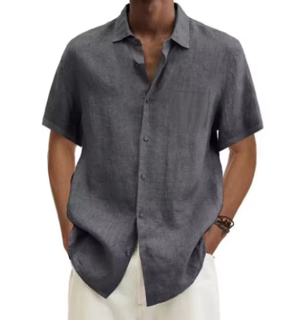 Natural Linen Summer Shirt