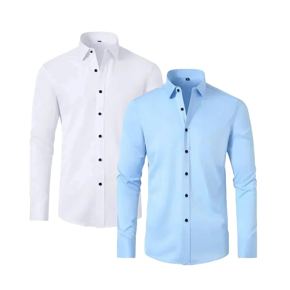 Conjunto Duas Camisas Sociais Masculinas Slim Fit UltraTech™